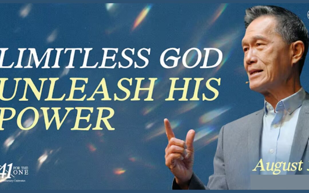 Limitless God, Unleash His Power | Jeremiah 31:17 & 27