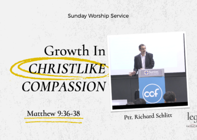 Growth In Christlike Compassion