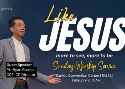 Like Jesus: more to see, more to be