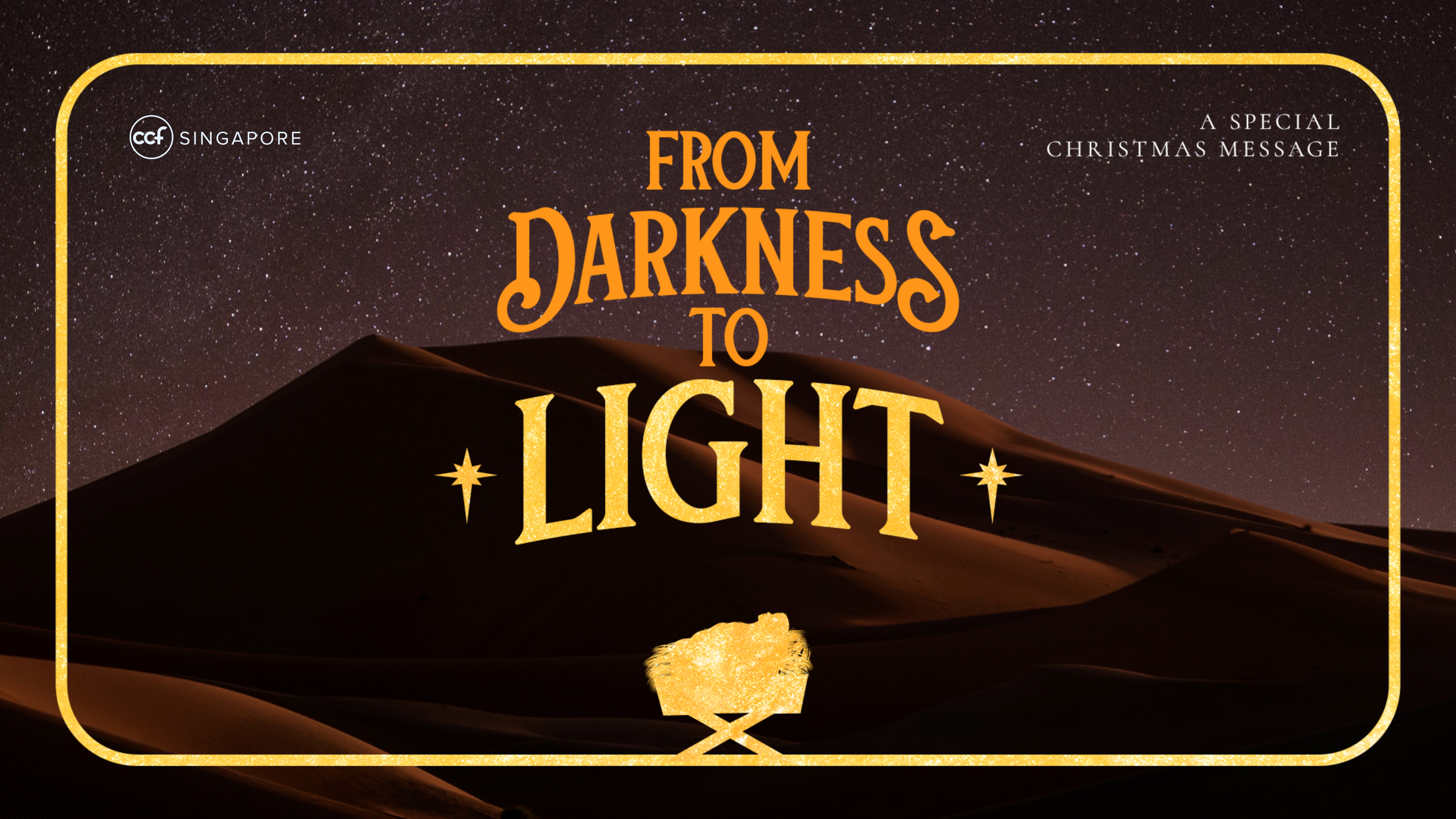 Let Jesus Bring You From Darkness to Light!