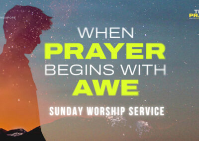Pray in Awe of God
