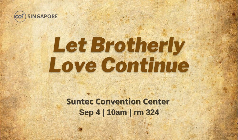 Let Brotherly Love Continue