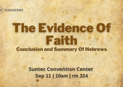 The Evidence Of Faith