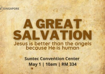 A Great Salvation | Hebrews 2:5-18 | May 1 2022
