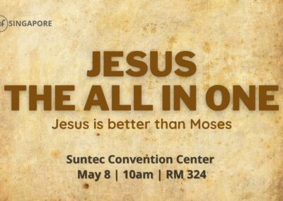 Jesus The All In One | Hebrews 3:1-6 | May 8 2022