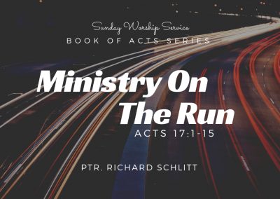 Ministry On The Run | Acts 17:1-15