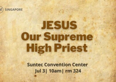 Jesus, Our Supreme High Priest