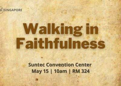 Walking In Faithfulness | Hebrews 3:7-19 | May 15 2022