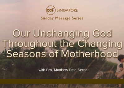 Our Unchanging God Throughout The Changing Seasons Of Motherhood