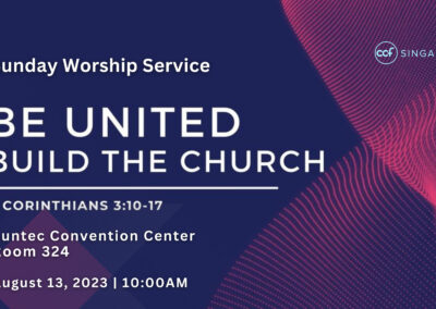 Be United:  Build the Church
